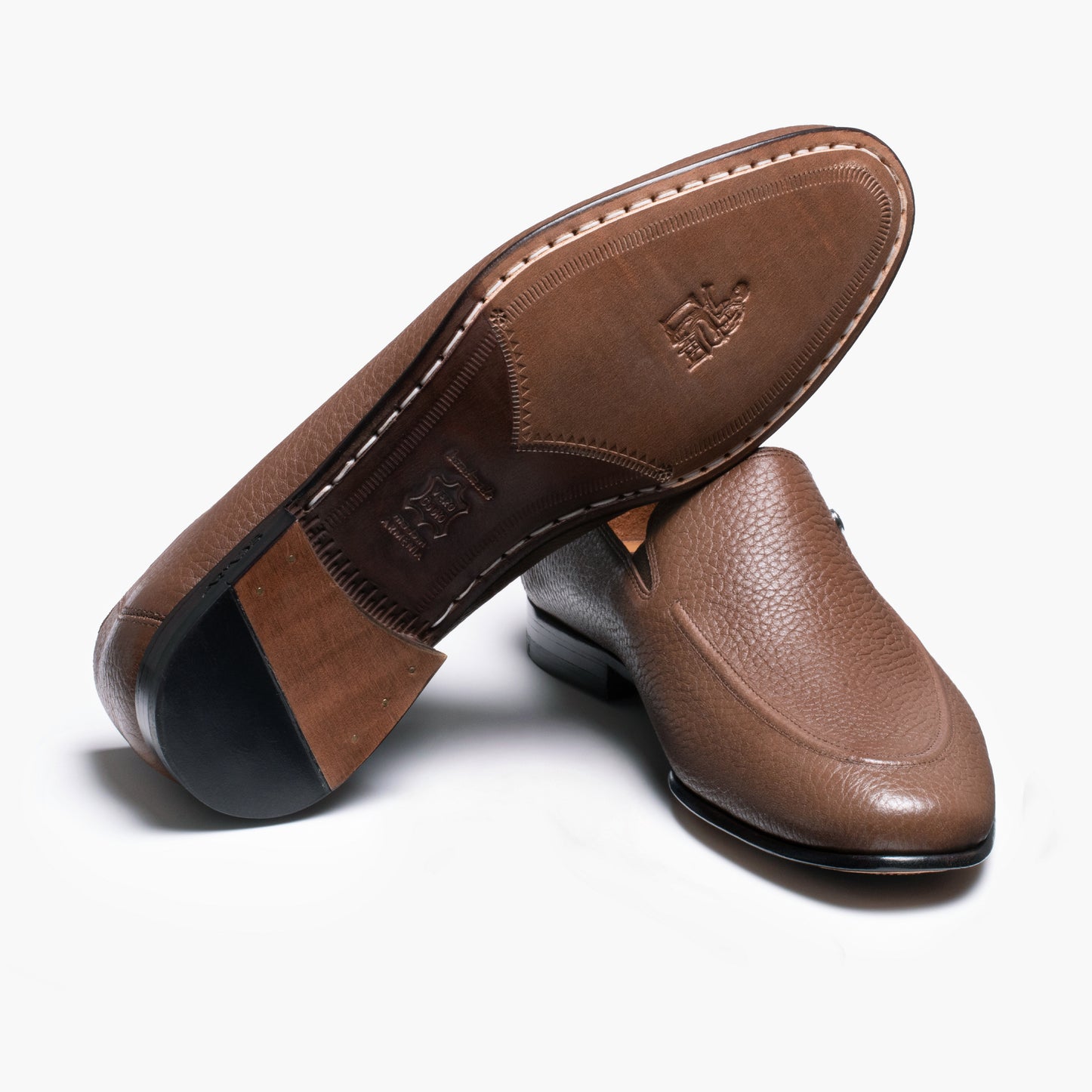 Men's Brown Leather Loafer