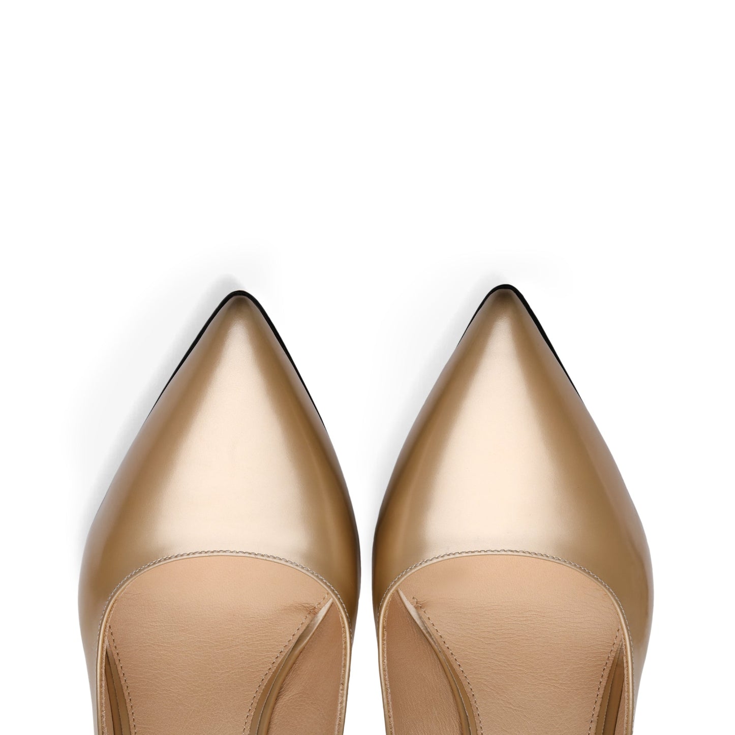 Women’s Pearl Gold Leather Pump