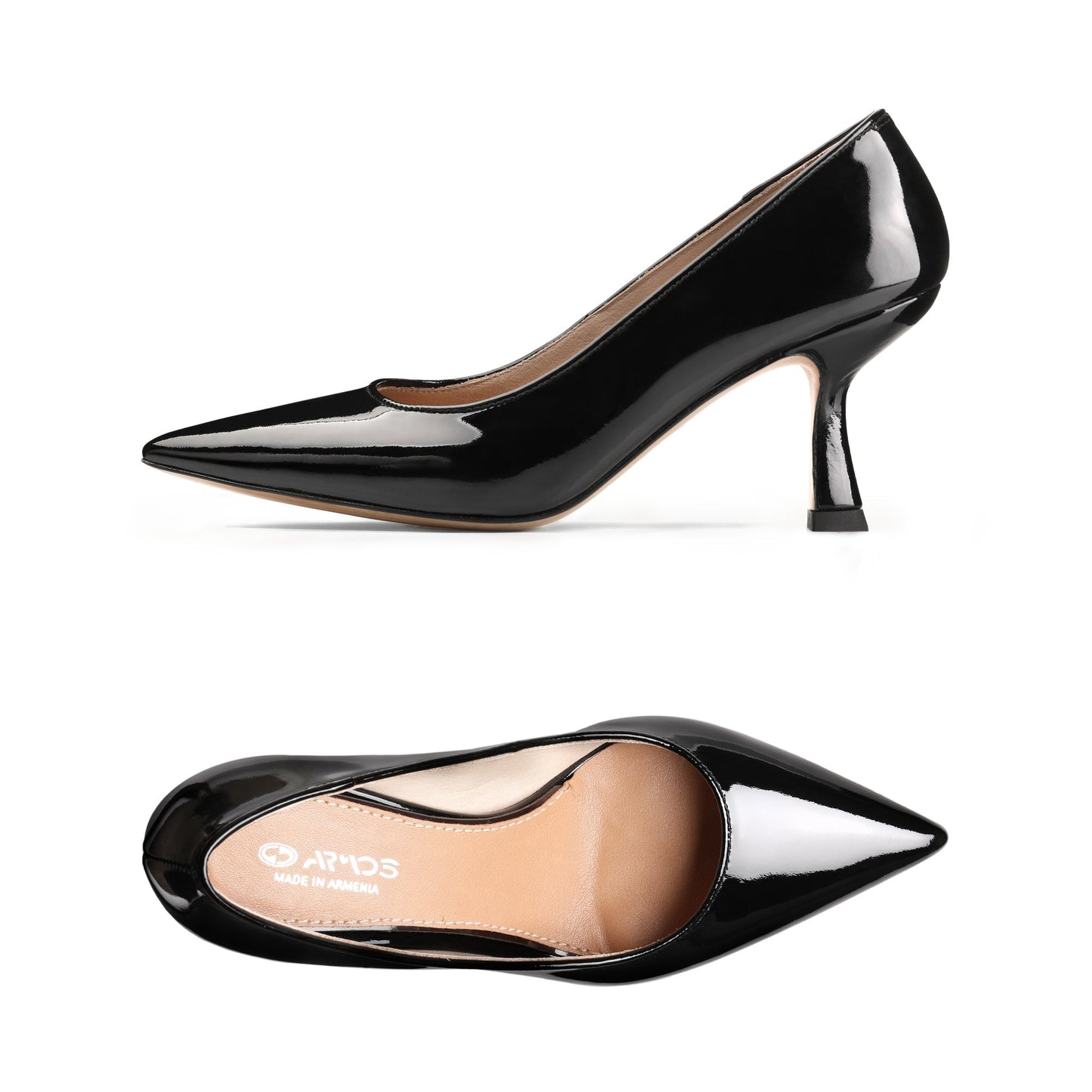 Women's Black Patent Leather Pump