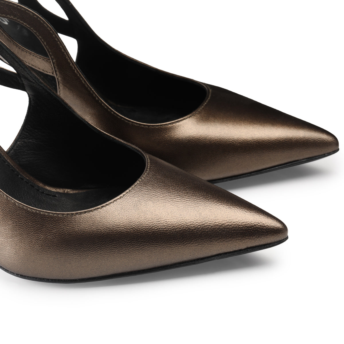 Women’s Bronze Leather Pump