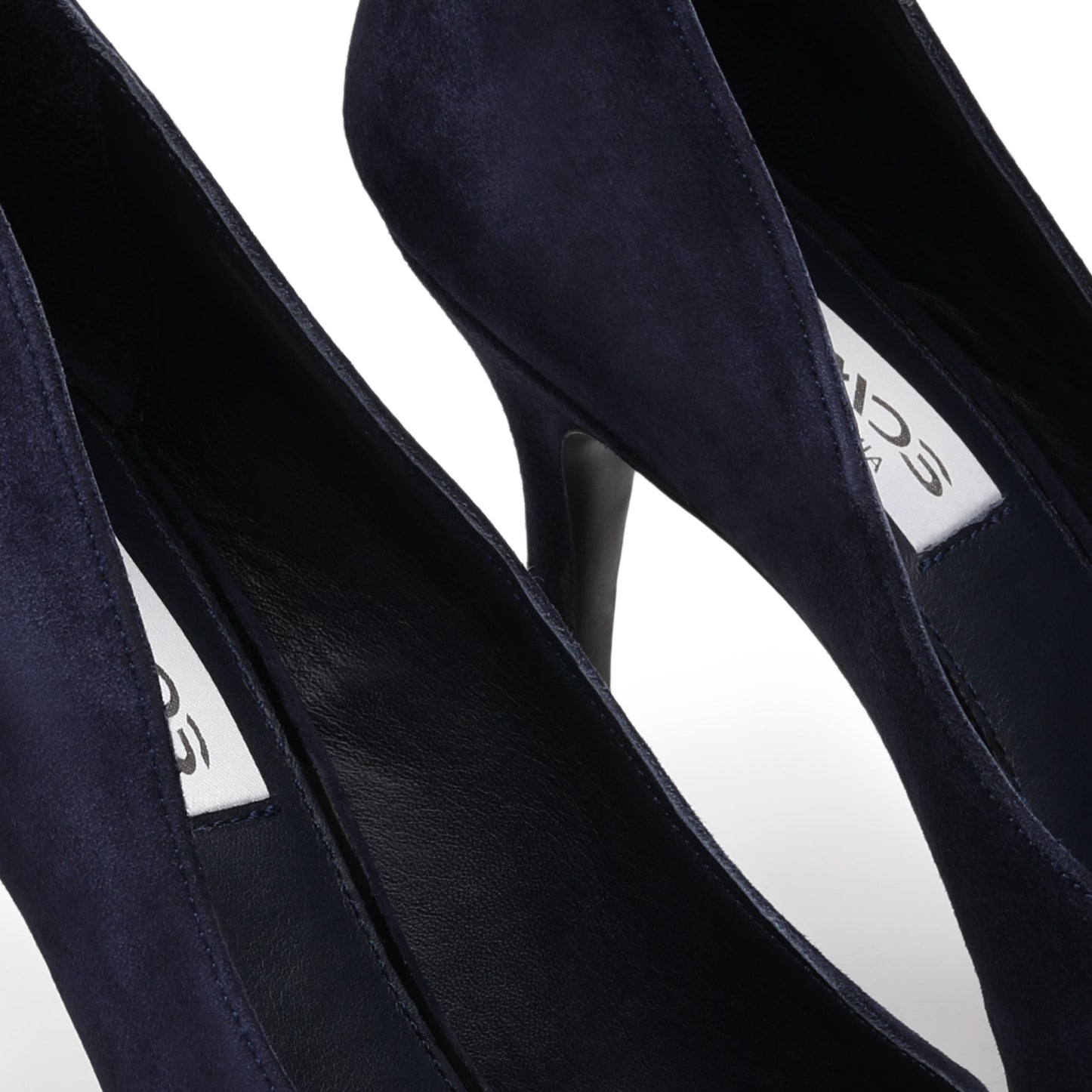 Women's Dark Blue Suede Pump