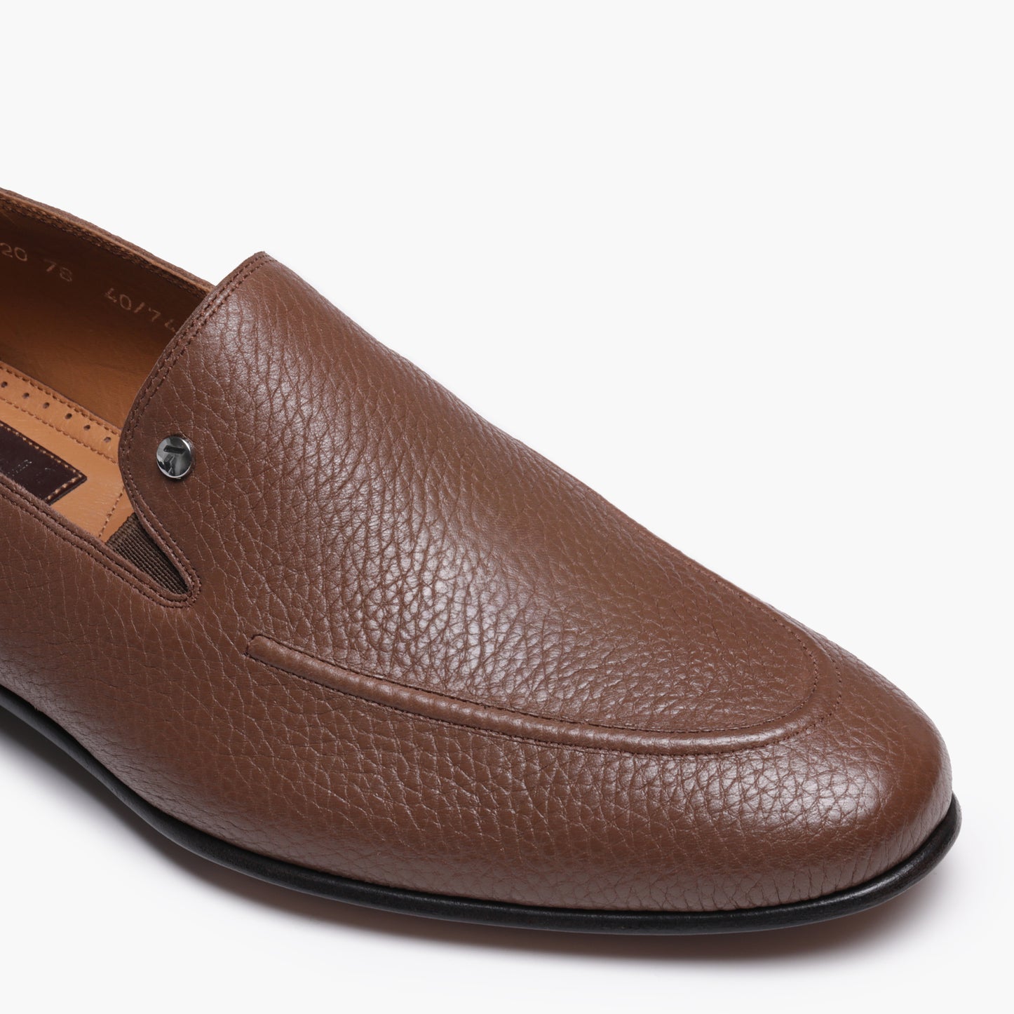 Men's Brown Leather Loafer