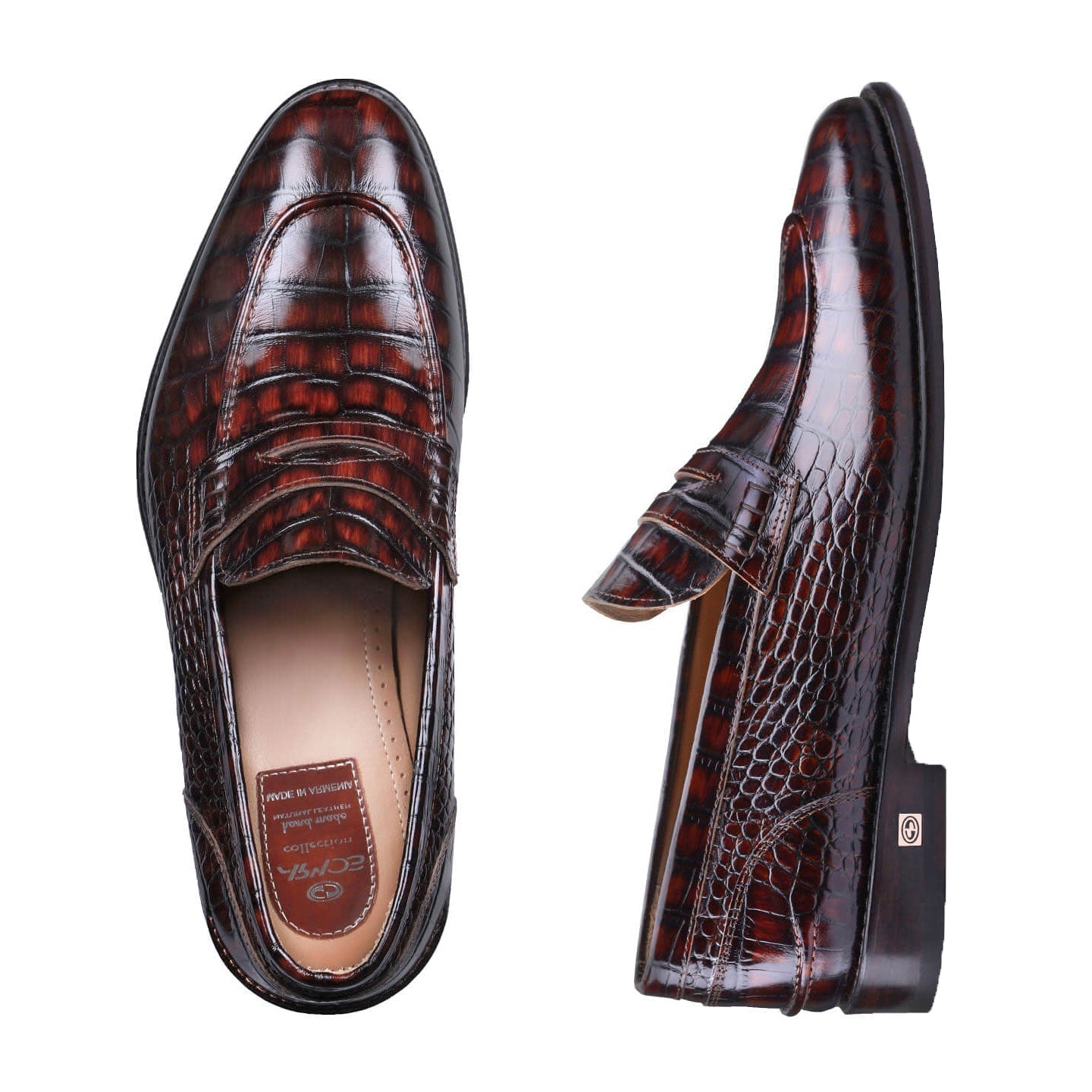 Elegant leather loafers