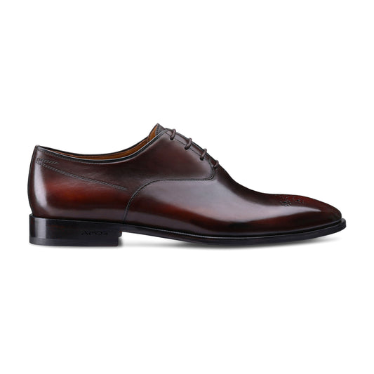 Two tone leather brogues
