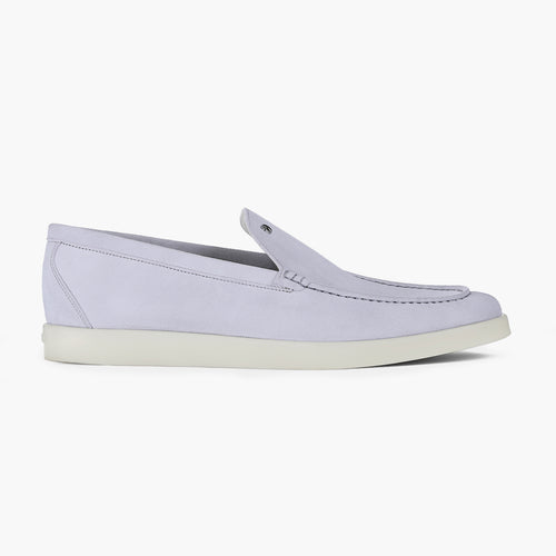 Men’s Light Lavender Suede Loafer