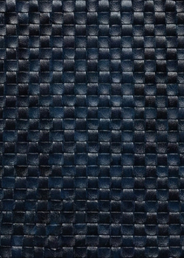 Intricate Woven Leather Artistry