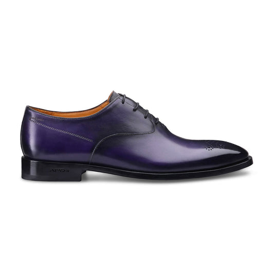 Purple Perforated Shoes