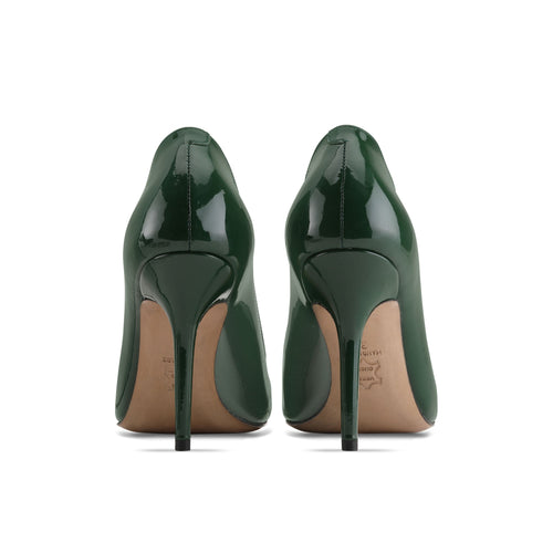 Women's Green Patent Leather Pump
