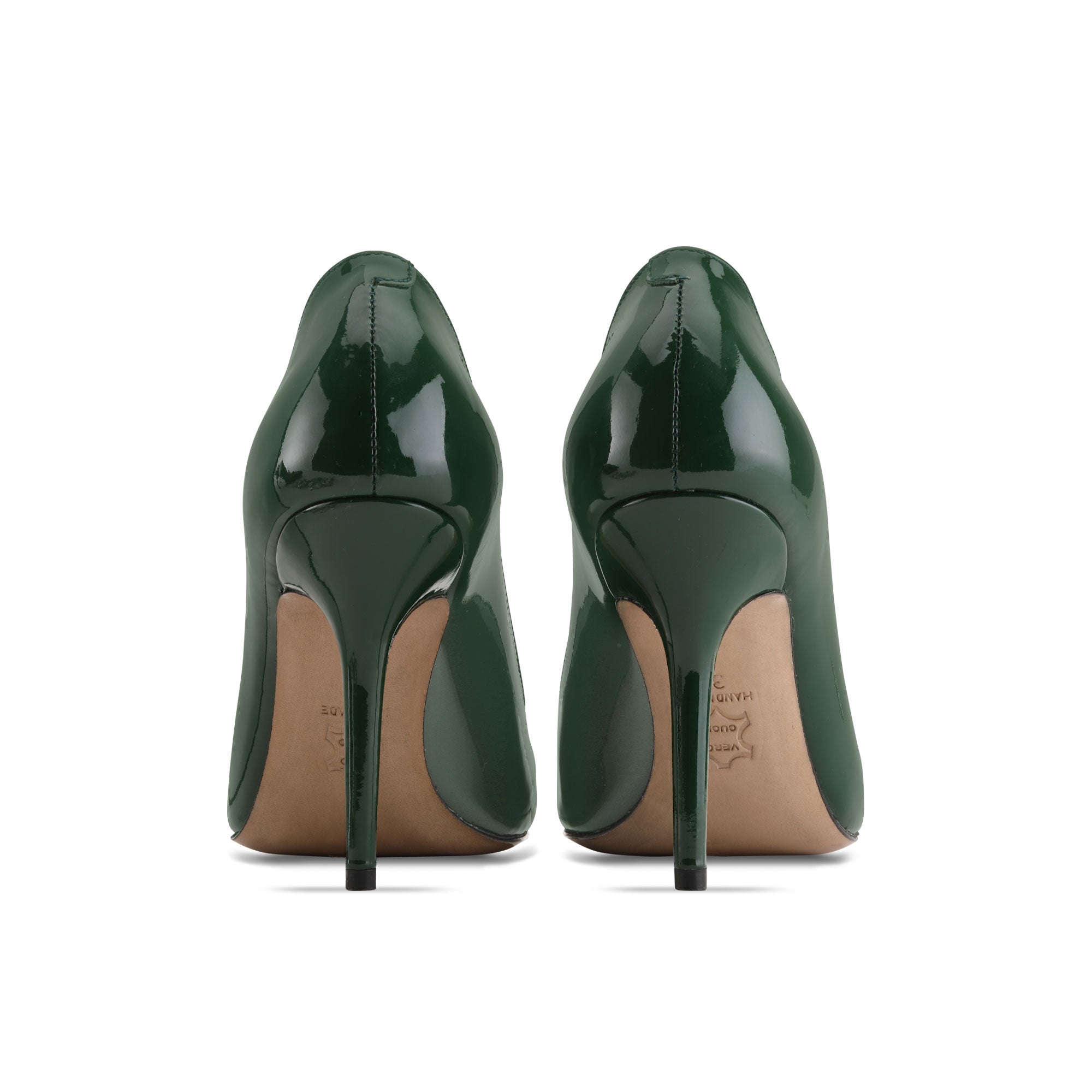Women's Green Patent Leather Pump