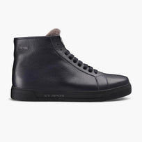 Men's Blue Insulated High-Top Sneaker - right side