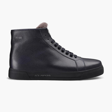 Men's Blue Insulated High-Top Sneaker - right side