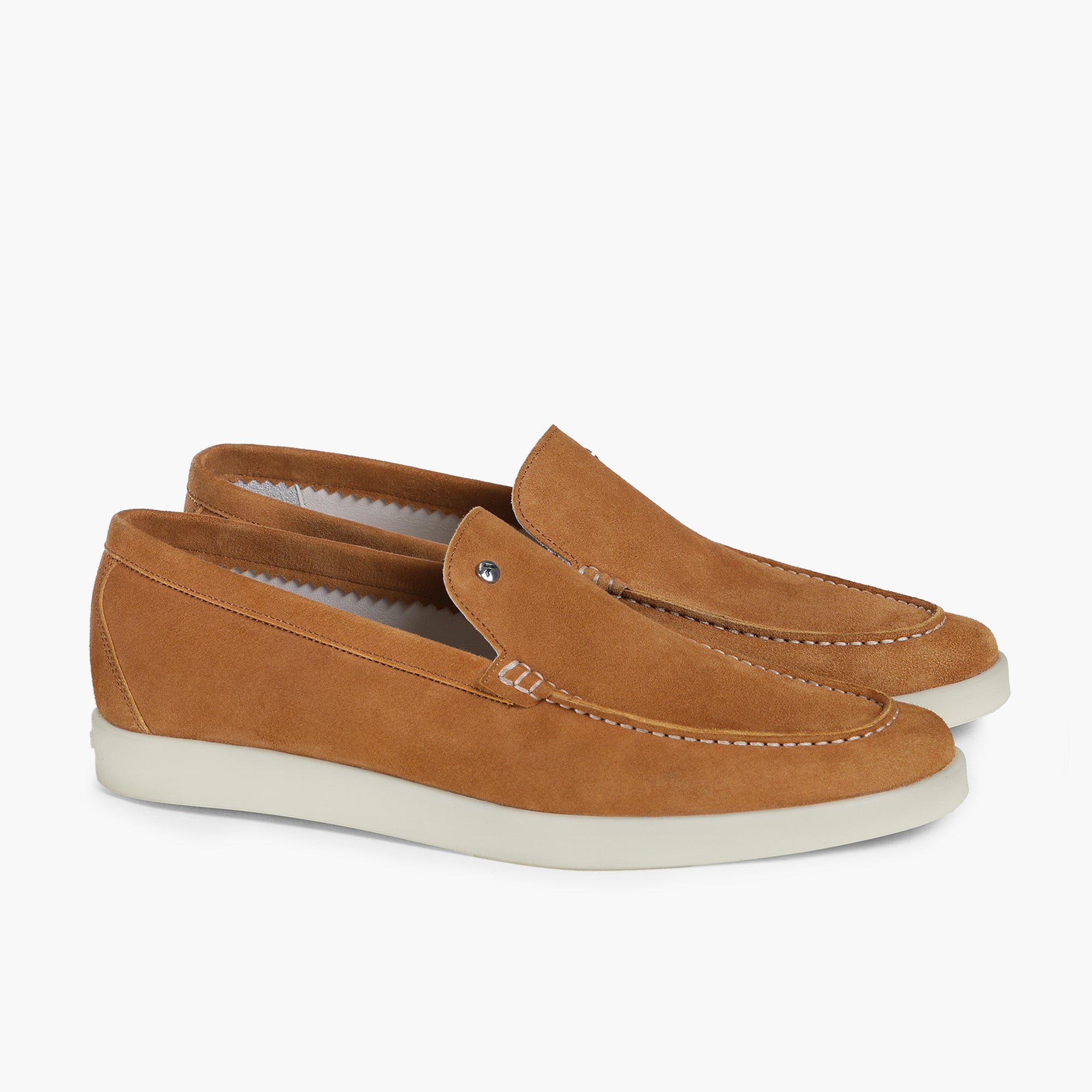 Men’s Tan Suede Loafer - pair