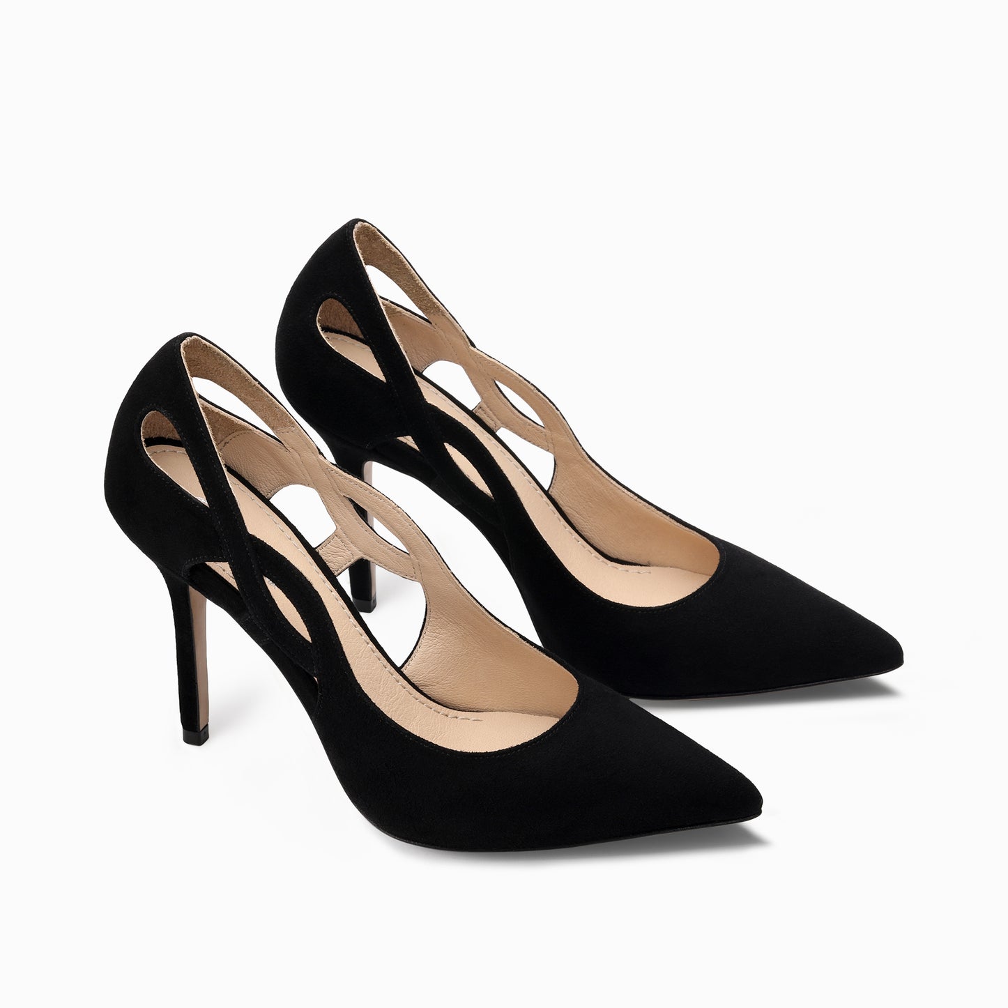 Women’s Black Suede Pump