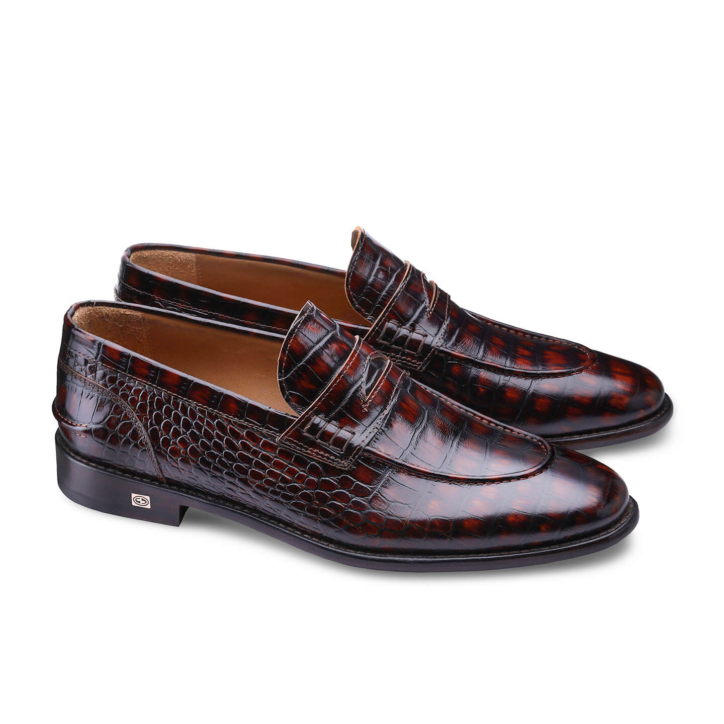 Elegant leather loafers
