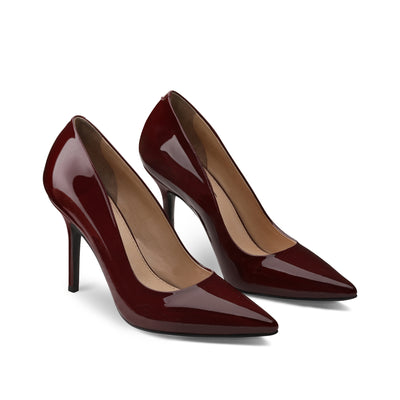 Women’s Burgundy Patent Leather Pump