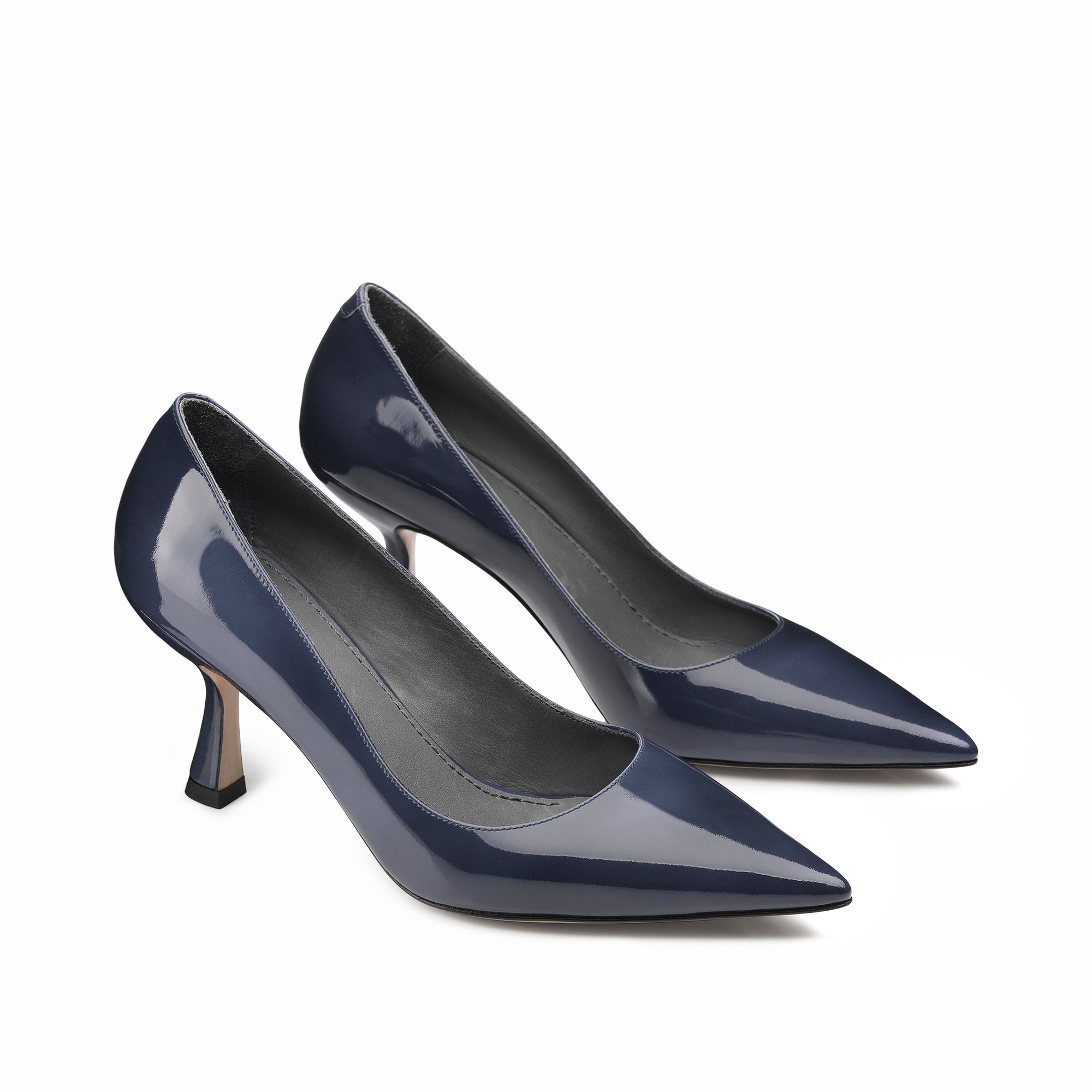 Women’s Ink-Blue Patent Leather Pump