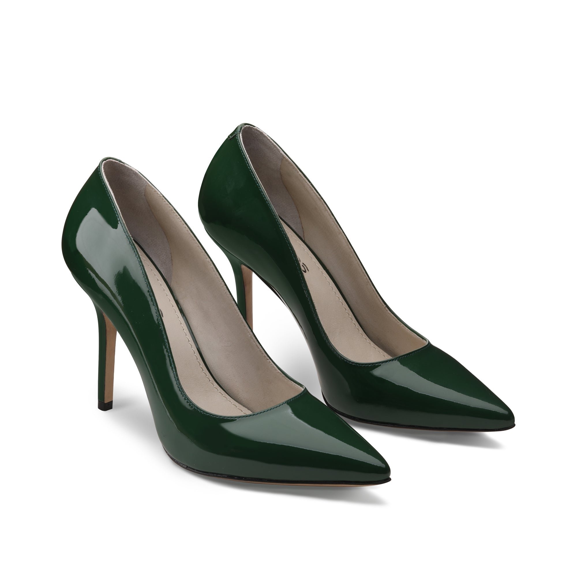 Women's Green Patent Leather Pump