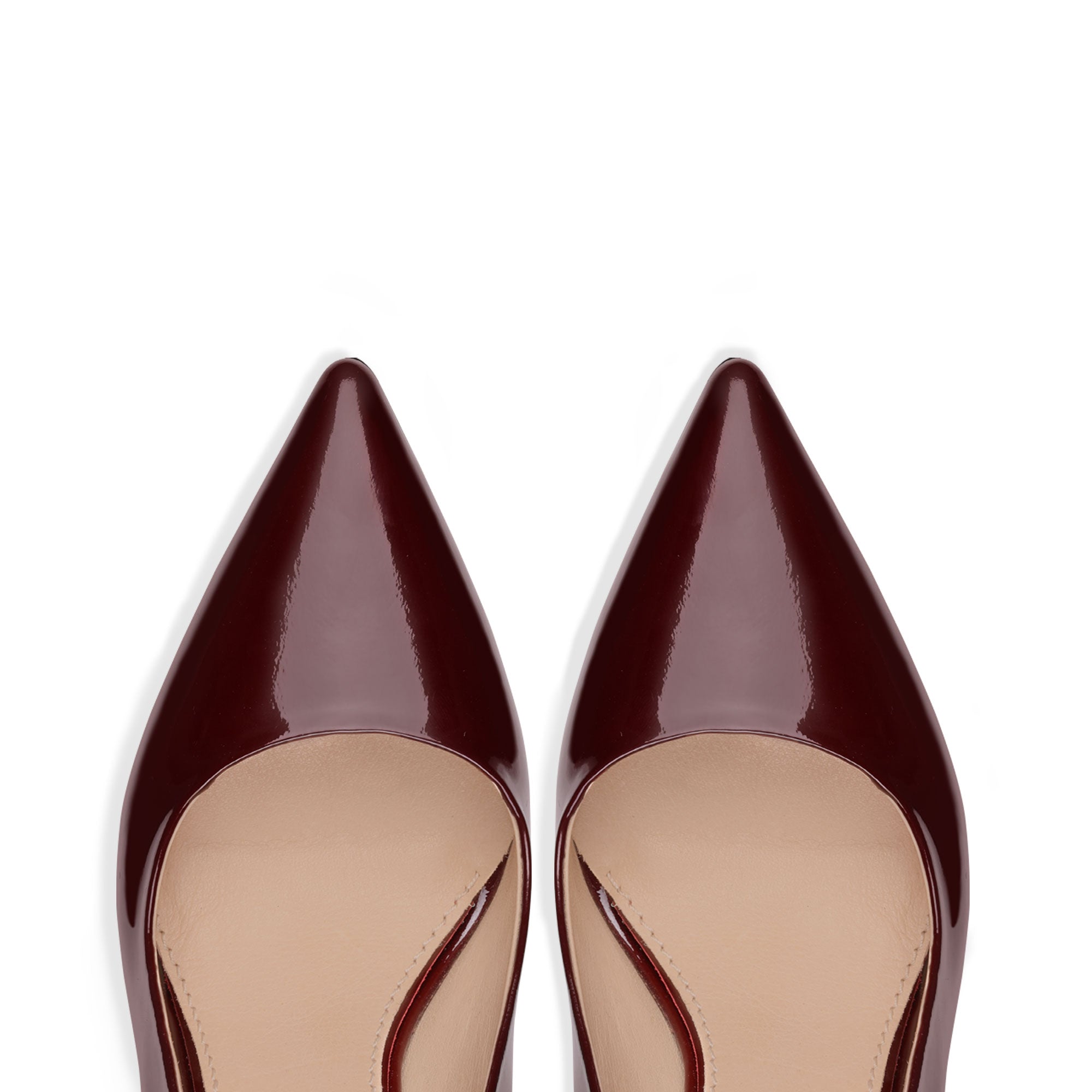 Women’s Burgundy Patent Leather Pump