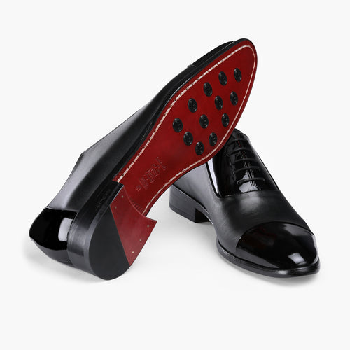 Men’s Black Patent Cap-Toe Oxford
- sole