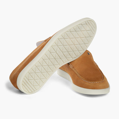 Men’s Tan Suede Loafer - sole