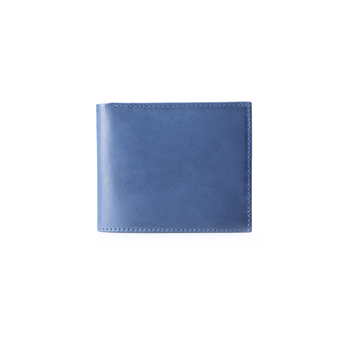 Blue leather wallet