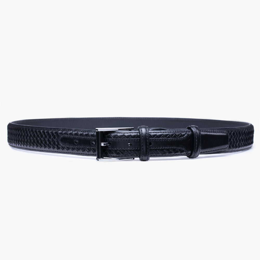 Braided black belt