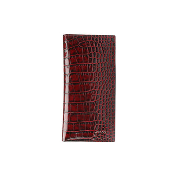 Burgundy Wallet - front view