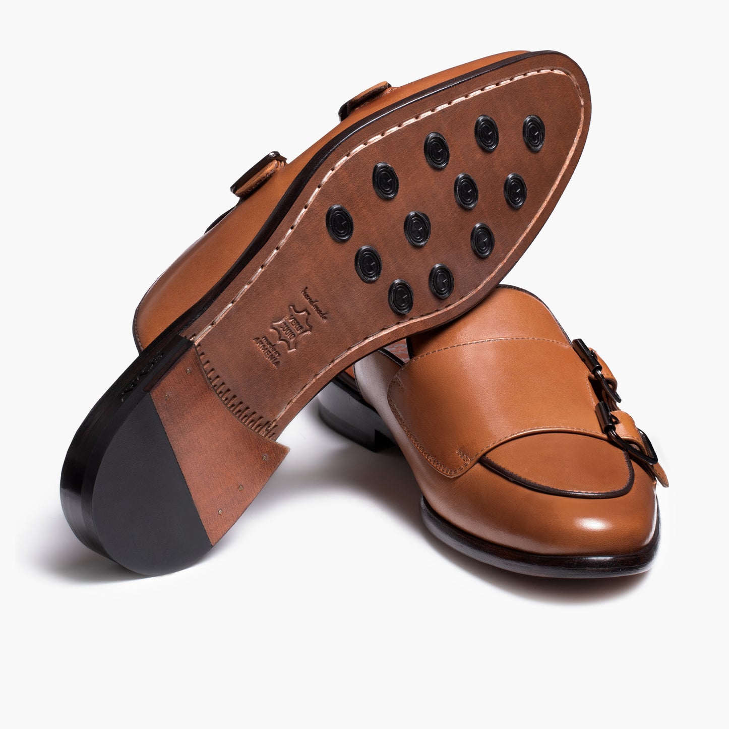 Men's Brown Leather Mule