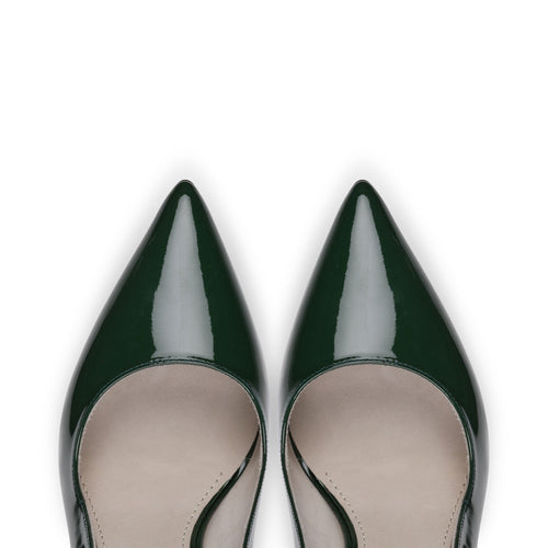 Women's Green Patent Leather Pump
