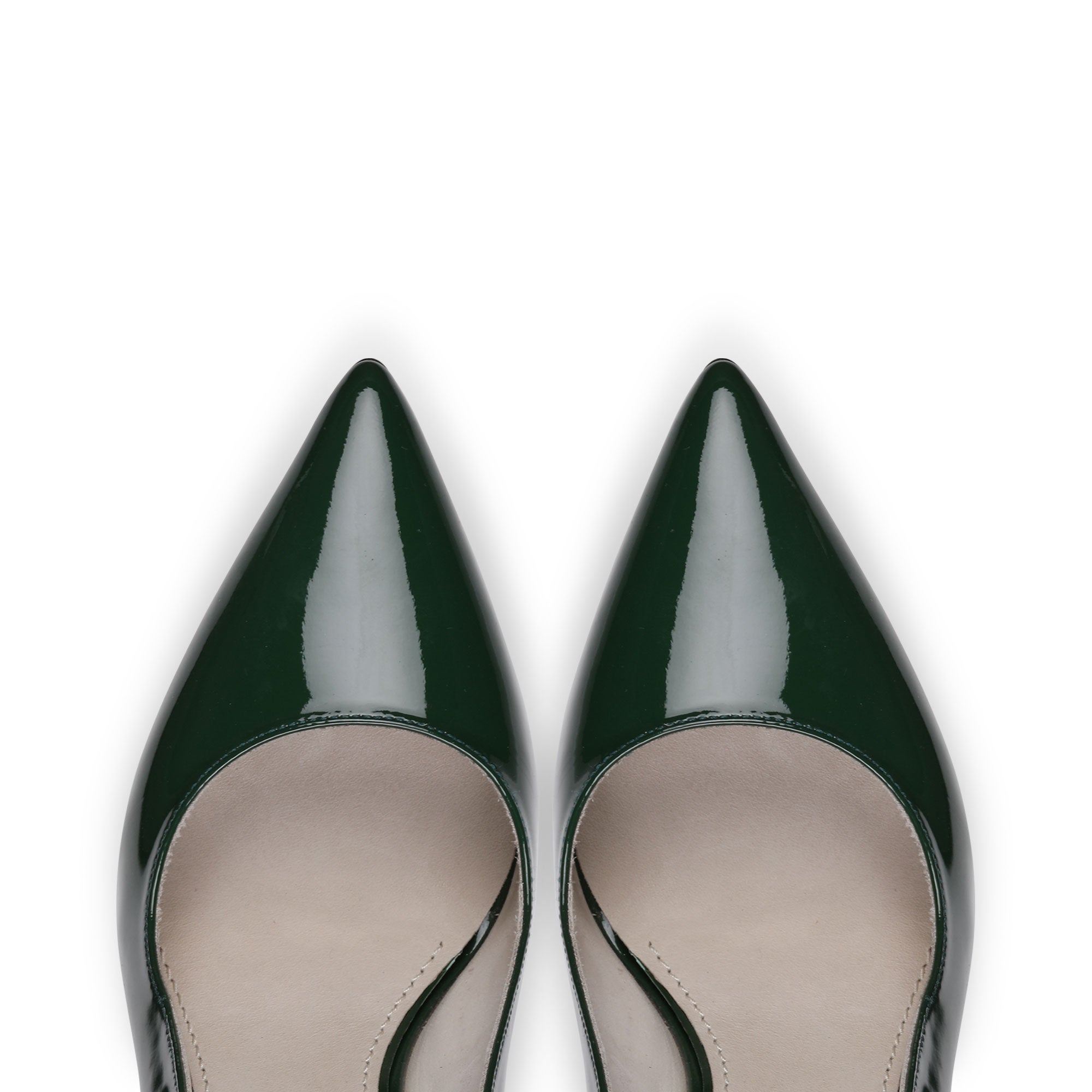 Women's Green Patent Leather Pump