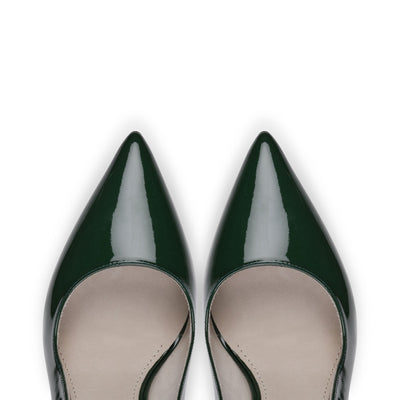 Women's Green Patent Leather Pump