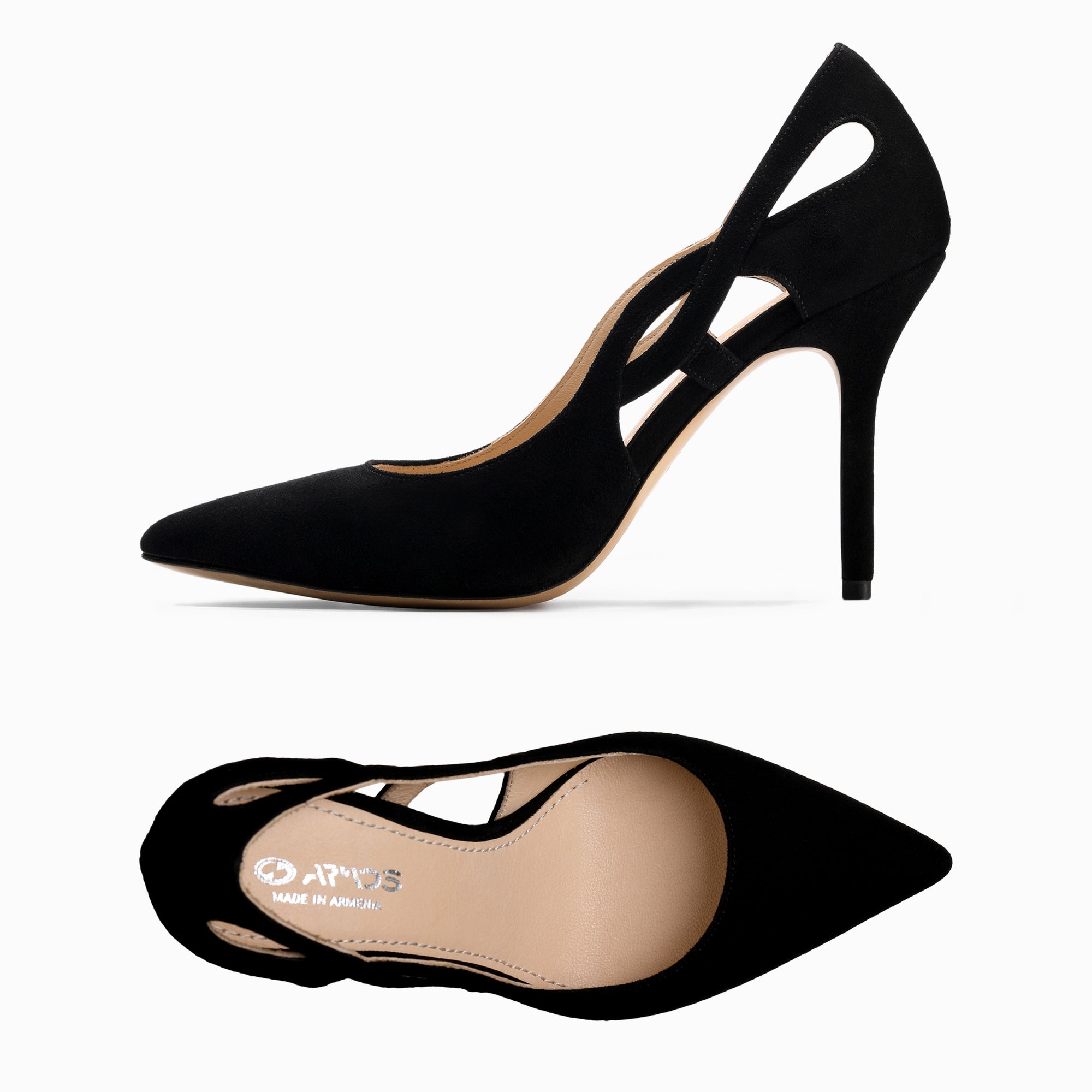 Women’s Black Suede Pump