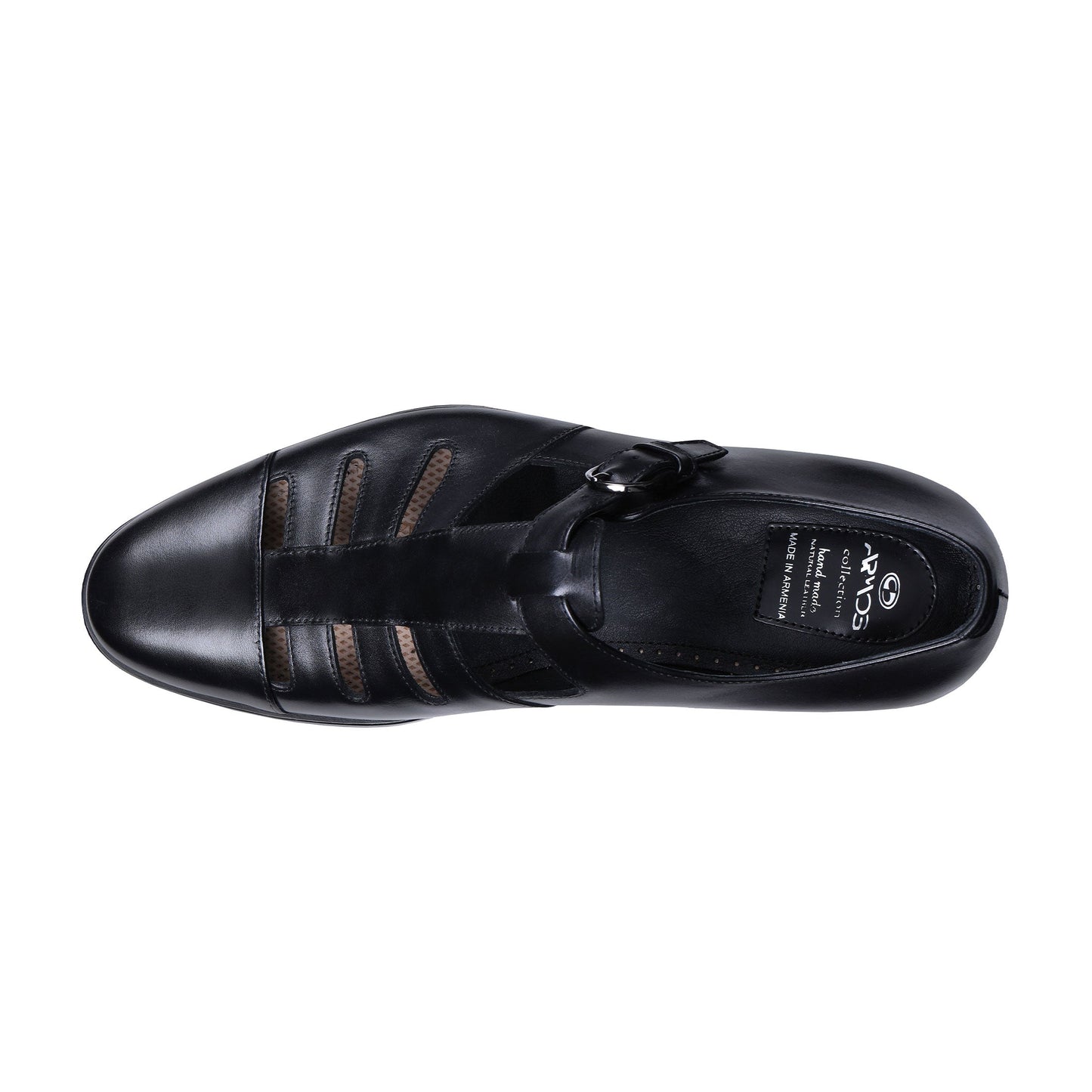 Black classic sandals