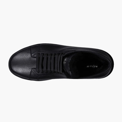 Men's Black Insulated High-Top Sneaker