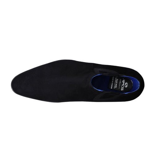 Men's Black Suede Ankle Boot
