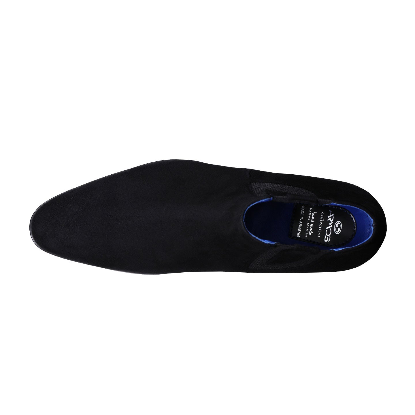 Men's Black Suede Ankle Boot