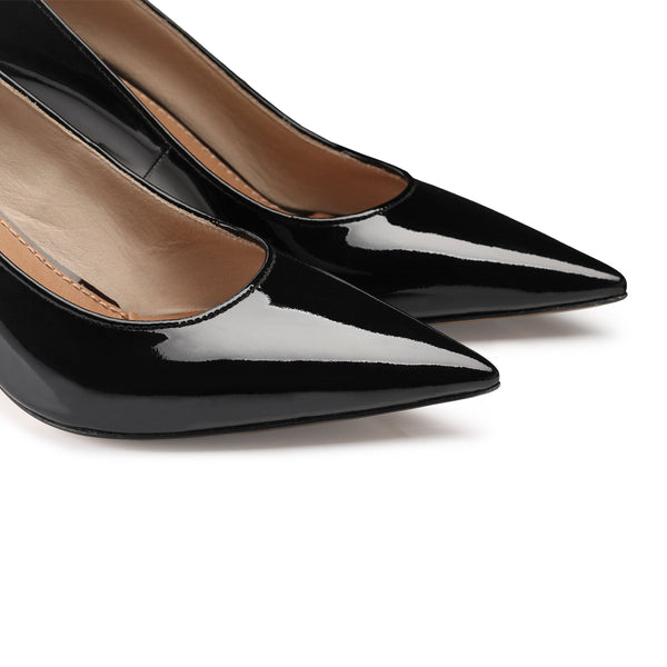 Women's Black Patent Leather Pump