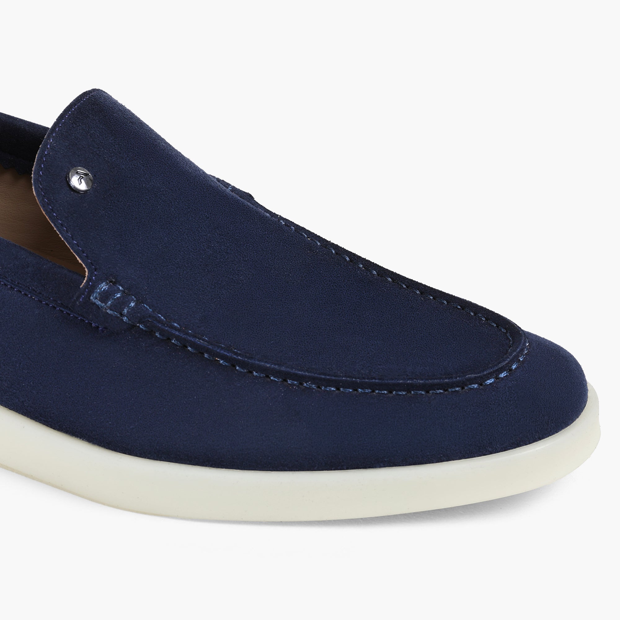 Men’s Navy Suede Loafer - detail2