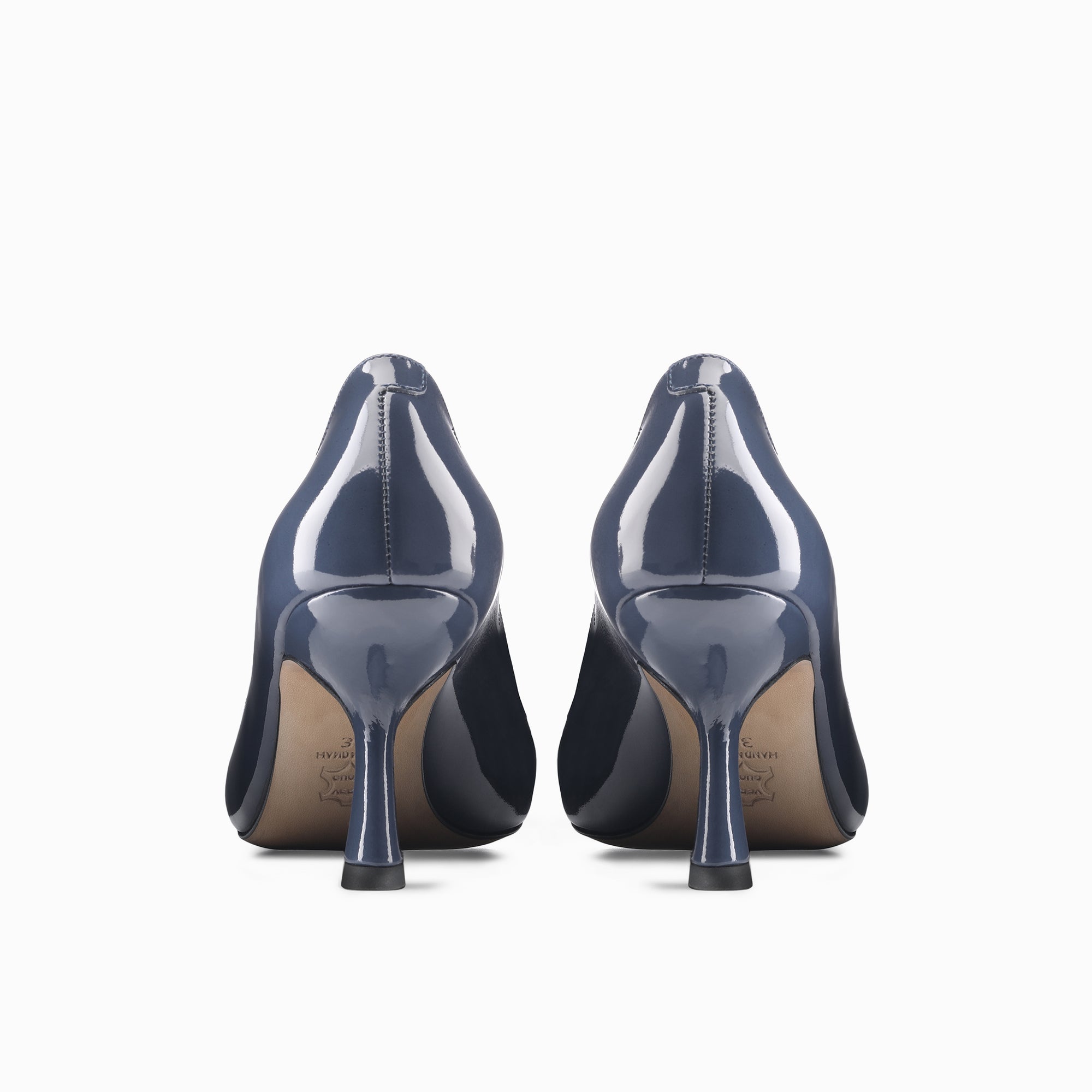 Women’s Ink-Blue Patent Leather Pump