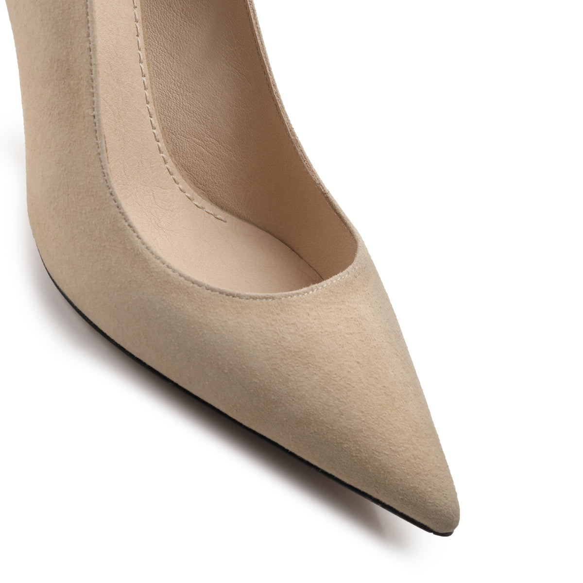 Women’s Beige Suede Pump
