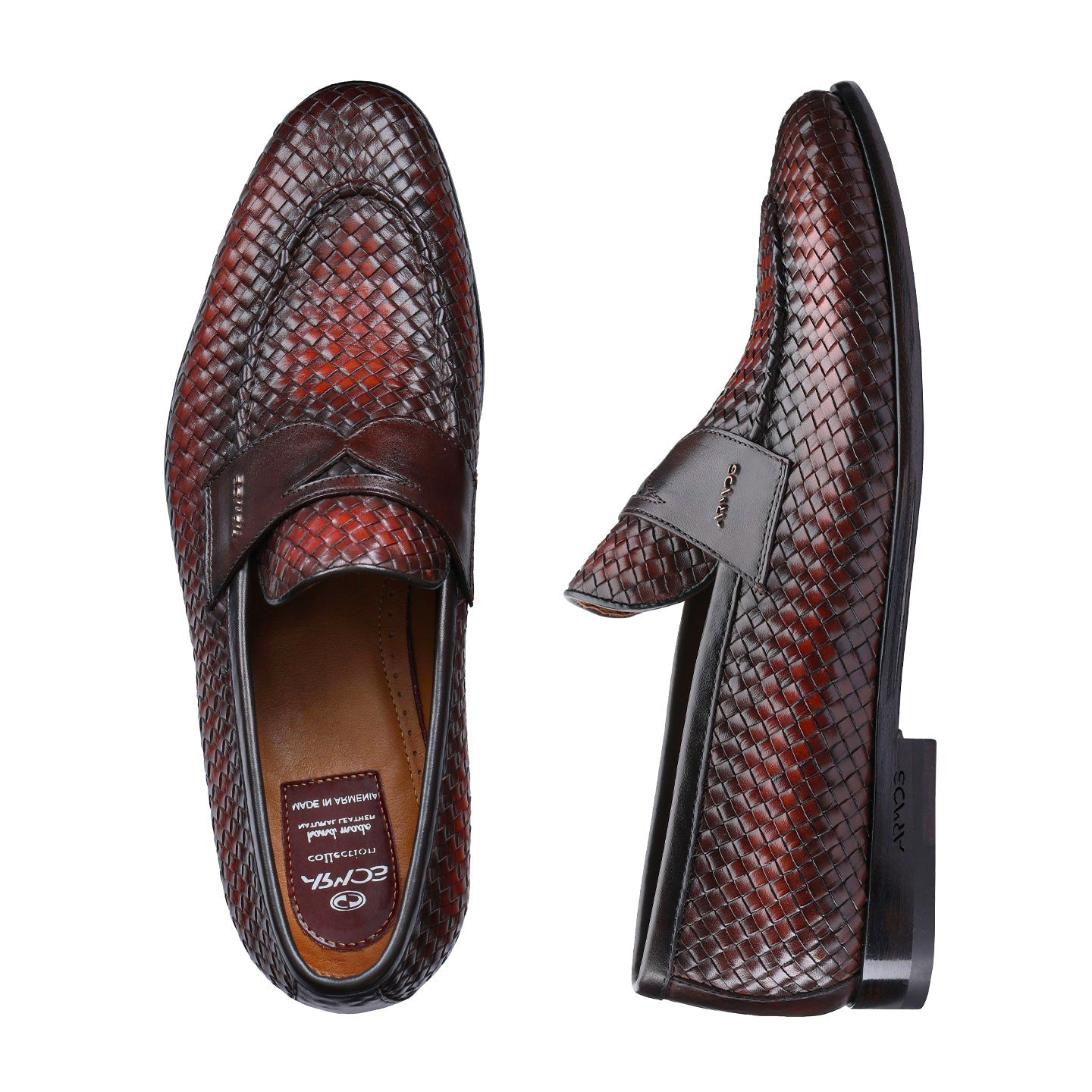Brown Penny loafers