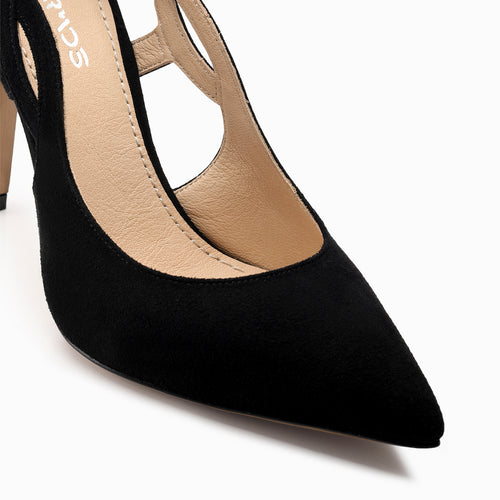 Women’s Black Suede Pump