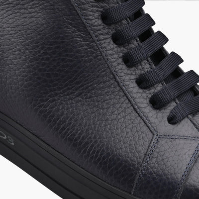 Men's Blue Insulated High-Top Sneaker