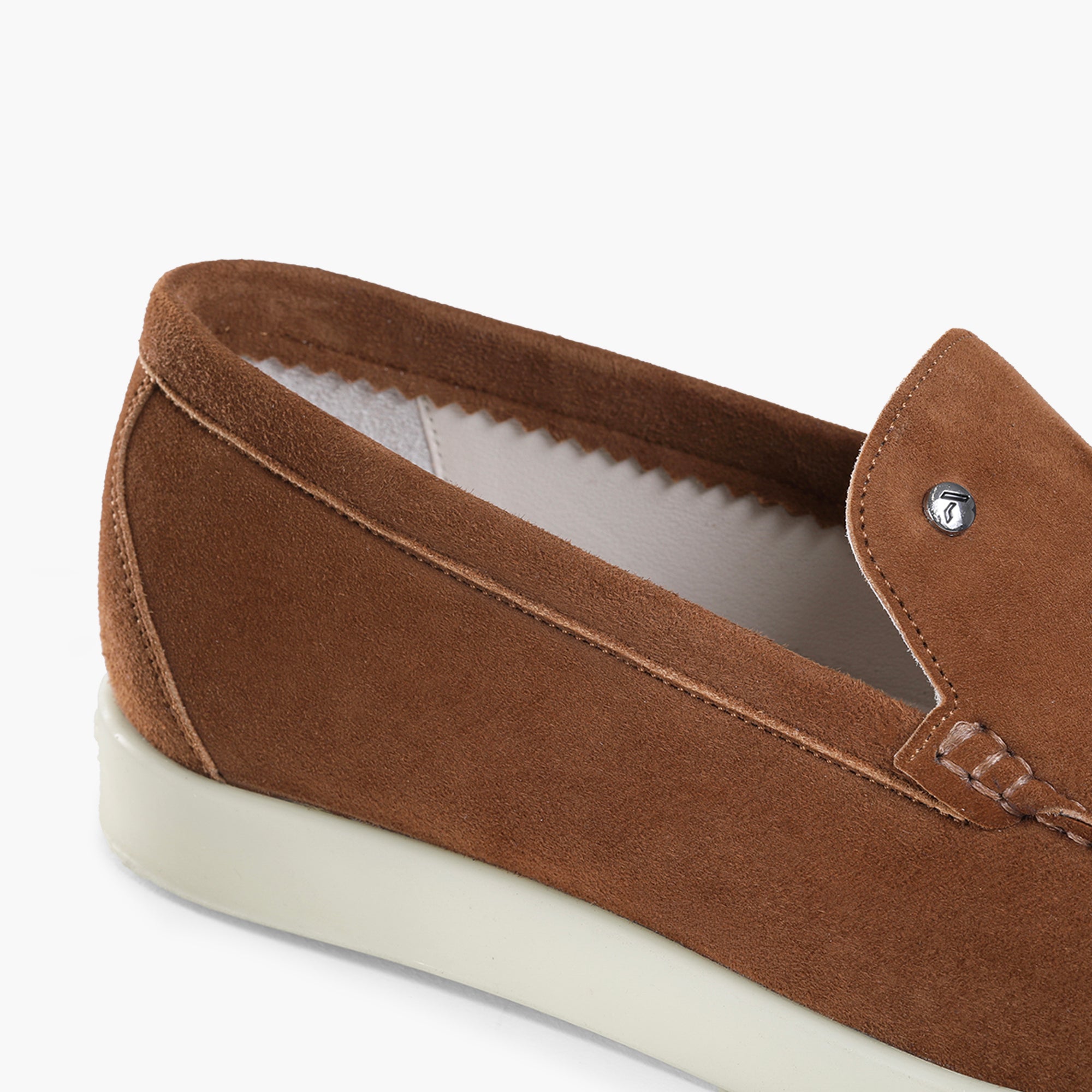 Men’s Cognac Suede Loafer - detail2