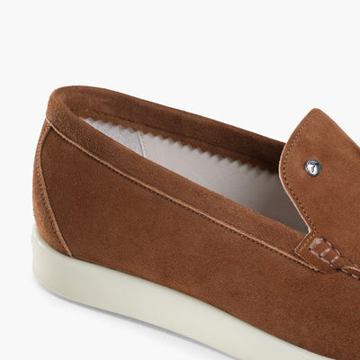 Men’s Cognac Suede Loafer - detail2