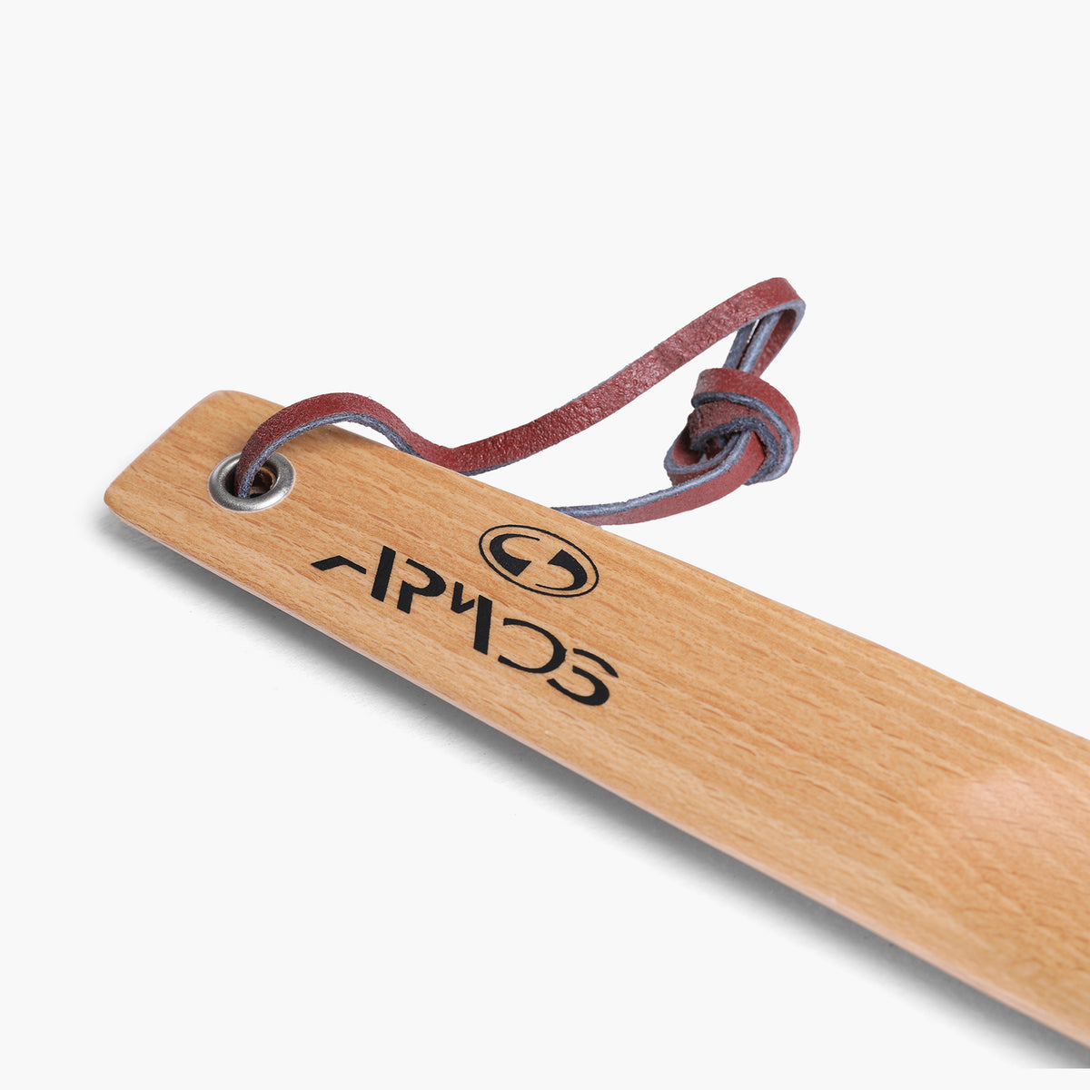 Shoe Horn with Leather Strap - detail