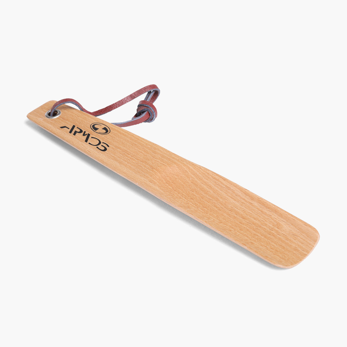 Shoe Horn with Leather Strap - side
