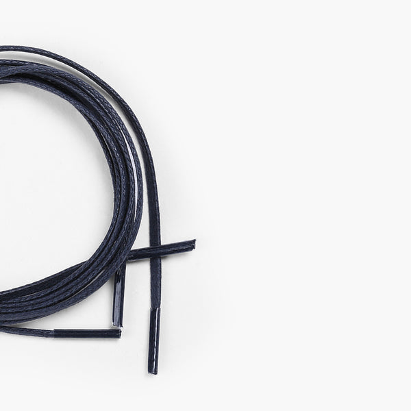 Men's Navy Shoe Laces