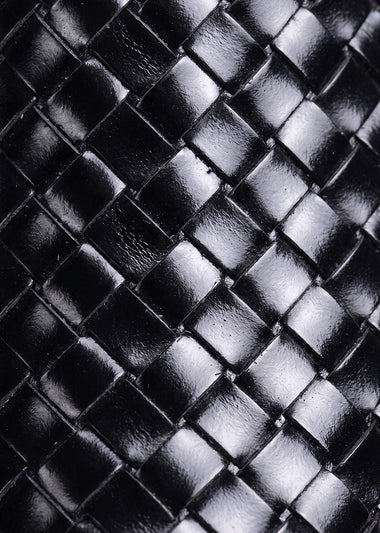 The Art of Woven Patent Leather