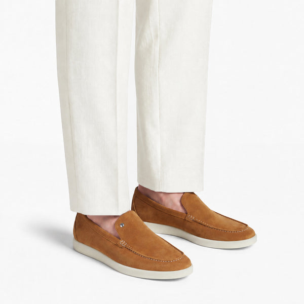 Men’s Tan Suede Loafer